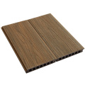 Decking de Wpc de plancher en bois en bois imperméable de prix bas
